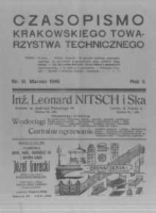 Czasopismo Krakowskiego Towarzystwa Technicznego. 1918 R.2 nr3