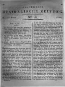 Allgemeine Musikalische Zeitung. 1828 no.4