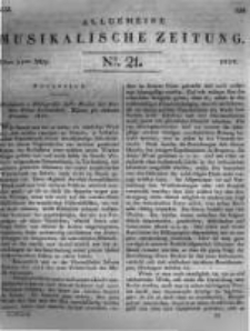 Allgemeine Musikalische Zeitung. 1828 no.21