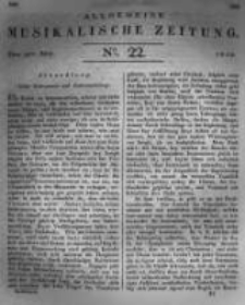 Allgemeine Musikalische Zeitung. 1828 no.22