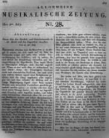 Allgemeine Musikalische Zeitung. 1828 no.28