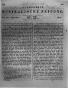 Allgemeine Musikalische Zeitung. 1828 no.37