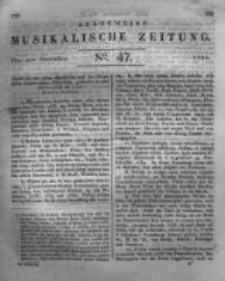 Allgemeine Musikalische Zeitung. 1828 no.47