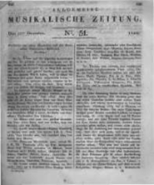 Allgemeine Musikalische Zeitung. 1828 no.51