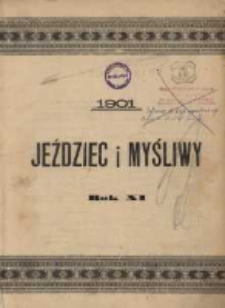 Jeździec i Myśliwy. Spis treści. Rok 1901.
