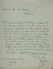 List do ks. proboszcza 10.02.1817