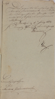 Konsens na pochówek Marcina Jadaszewskiego 06.06.1822