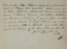 Metryka ślubu 16.02.1862