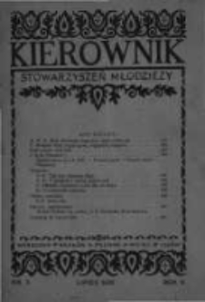 Kierownik Stowarzyszeń Młodzieży. 1926 R.5 nr7
