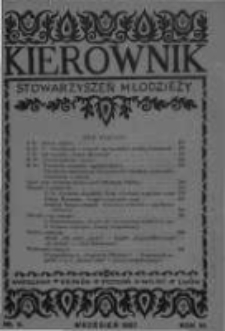 Kierownik Stowarzyszeń Młodzieży. 1927 R.6 nr9