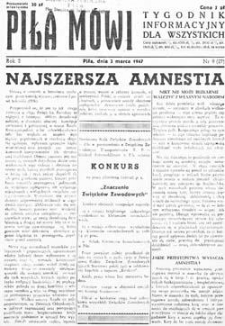 Piła Mówi 1947.03.02 Nr9(27)