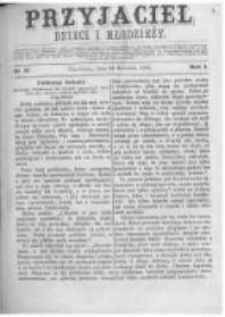 Przyjaciel Dzieci i Młodzieży: pismo obrazkowe. 1869.04.24 R.1 nr17