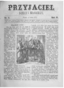 Przyjaciel Dzieci i Młodzieży: pismo obrazkowe. 1872 R.4 nr3
