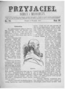 Przyjaciel Dzieci i Młodzieży: pismo obrazkowe. 1872 R.4 nr18