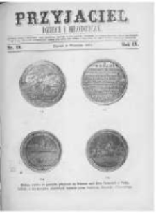 Przyjaciel Dzieci i Młodzieży: pismo obrazkowe. 1872 R.4 nr19