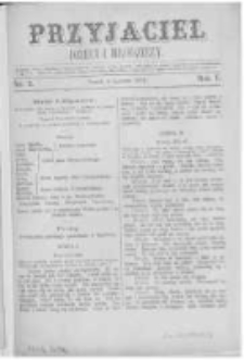 Przyjaciel Dzieci i Młodzieży: pismo obrazkowe. 1873 R.5 nr2