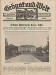 Heimat und Welt: Heimatpost: Beilage 1932.09.03 Nr34