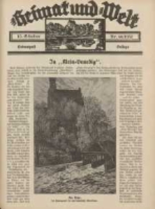 Heimat und Welt: Heimatpost: Beilage 1932.10.15 Nr40