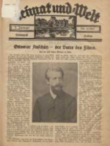 Heimat und Welt: Heimatpost: Beilage 1933.01.07 Nr1