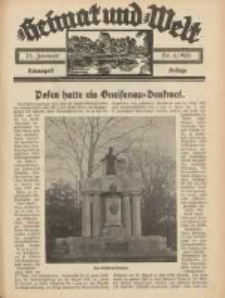 Heimat und Welt: Heimatpost: Beilage 1933.01.21 Nr3