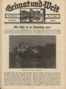 Heimat und Welt: Heimatpost: Beilage 1933.02.18 Nr7