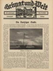 Heimat und Welt: Heimatpost: Beilage 1933.02.25 Nr8