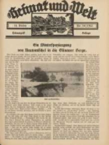 Heimat und Welt: Heimatpost: Beilage 1933.03.11 Nr10