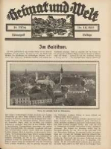 Heimat und Welt: Heimatpost: Beilage 1933.03.18 Nr11