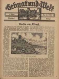 Heimat und Welt: Heimatpost: Beilage 1933.05.06 Nr18