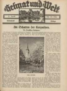 Heimat und Welt: Heimatpost: Beilage 1933.06.03 Nr22