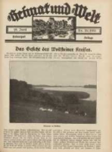 Heimat und Welt: Heimatpost: Beilage 1933.06.10 Nr23
