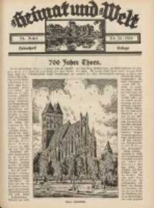 Heimat und Welt: Heimatpost: Beilage 1933.06.24 Nr25