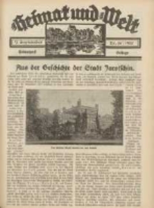 Heimat und Welt: Heimatpost: Beilage 1933.09.09 Nr36