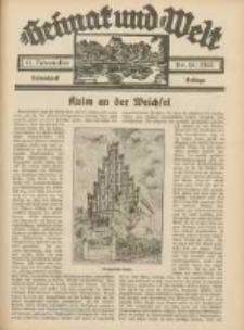 Heimat und Welt: Heimatpost: Beilage 1933.11.11 Nr45