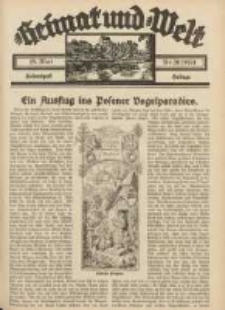 Heimat und Welt: Heimatpost: Beilage 1934.05.19 Nr20