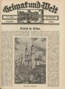 Heimat und Welt: Heimatpost: Beilage 1934.07.21 Nr29