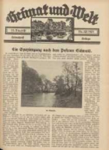 Heimat und Welt: Heimatpost: Beilage 1934.08.11 Nr32