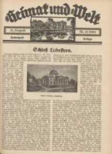 Heimat und Welt: Heimatpost: Beilage 1934.08.25 Nr34