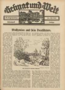Heimat und Welt: Heimatpost: Beilage 1934.09.29 Nr39