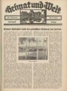 Heimat und Welt: Heimatpost: Beilage 1934.01.13 Nr2
