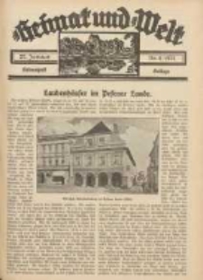 Heimat und Welt: Heimatpost: Beilage 1934.01.27 Nr4