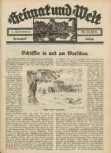 Heimat und Welt: Heimatpost: Beilage 1934.11.05 Nr44