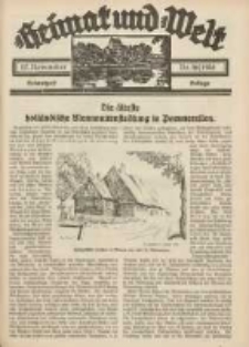Heimat und Welt: Heimatpost: Beilage 1934.11.17 Nr46