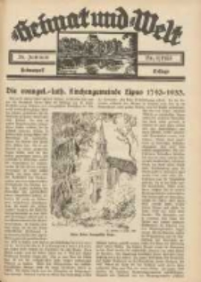 Heimat und Welt: Heimatpost: Beilage 1935.01.26 Nr4