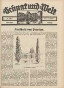 Heimat und Welt: Heimatpost: Beilage 1935.05.04 Nr18