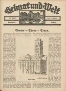 Heimat und Welt: Heimatpost: Beilage 1935.05.25 Nr21