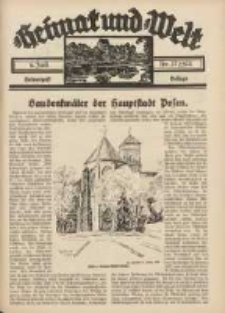 Heimat und Welt: Heimatpost: Beilage 1935.07.06 Nr27