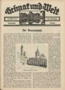 Heimat und Welt: Heimatpost: Beilage 1935.10.26 Nr43