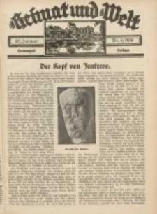 Heimat und Welt: Heimatpost: Beilage 1936.01.25 Nr4