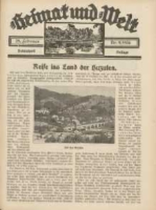 Heimat und Welt: Heimatpost: Beilage 1936.02.29 Nr9